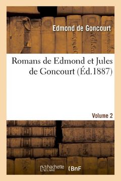 portada Romans de Edmond et Jules de Goncourt Madame Gervaisais Litterature 