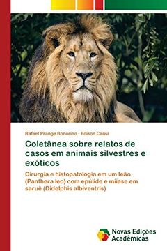 portada Coletânea Sobre Relatos de Casos em Animais Silvestres e Exóticos