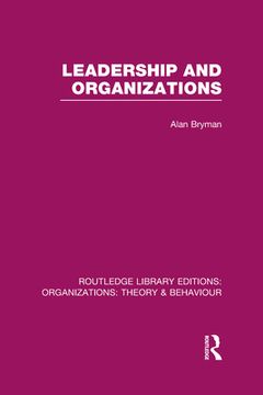 portada leadership and organizations (rle: organizations)