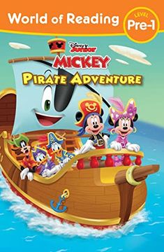 portada Mickey Mouse Funhouse: World of Reading: Pirate Adventure (Mickey Mouse Funhouse: World of Reading, Level Pre-1) (en Inglés)