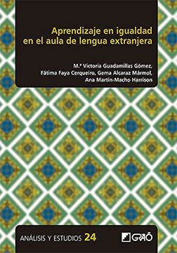 portada Aprendizaje en Igualdad en el Aula de Lengua Extranjera: E02 (Análisis y Estudios (in Spanish)