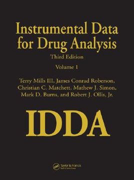 portada instrumental data for drug analysis, third edition - 6 volume set (en Inglés)