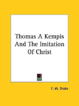 portada thomas a kempis and the imitation of christ (in English)