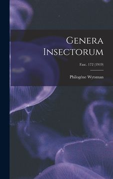 portada Genera Insectorum; fasc. 172 (1919) (en Inglés)