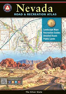 portada Nevada Road and Recreation Atlas - 8th Edition, 2021 (en Inglés)