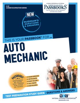 portada Auto Mechanic (C-63): Passbooks Study Guide Volume 63 (en Inglés)