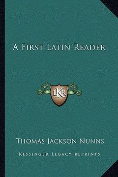 portada a first latin reader