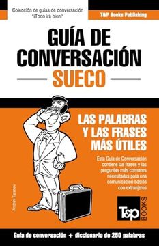 portada Guía de Conversación - Sueco - Diccionario de 250 Palabras