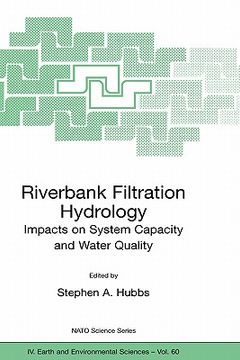 portada riverbank filtration hydrology (en Inglés)