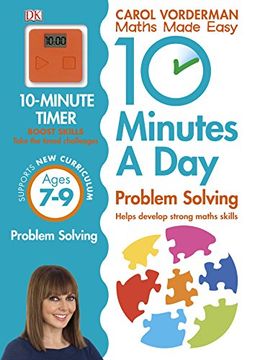portada 10 Minutes A Day. Problem Solving. Ages 7-9 (Carol Vorderman's Maths Made Easy)