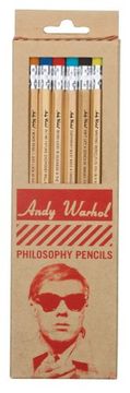 portada Warhol Philosophy Set de Lapices (en Inglés)