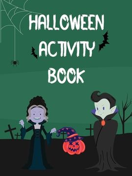 portada Halloween Activity Book: Murder Mystery (en Inglés)