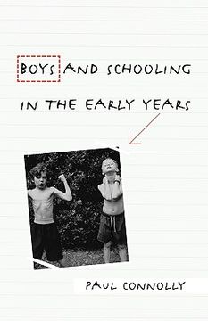 portada boys and schooling in the early years (en Inglés)