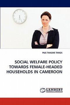 portada social welfare policy towards female-headed households in cameroon (en Inglés)