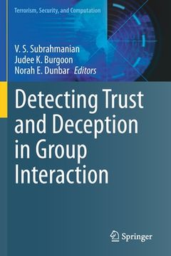portada Detecting Trust and Deception in Group Interaction (en Inglés)