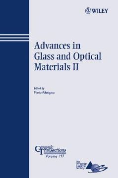 portada advances in glass and optical materials ii: ceramic transactions, volume 197