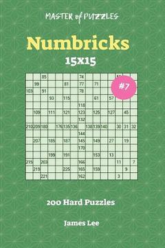 portada Master of Puzzles Numbricks - 200 Hard 15x15 vol. 7 (en Inglés)