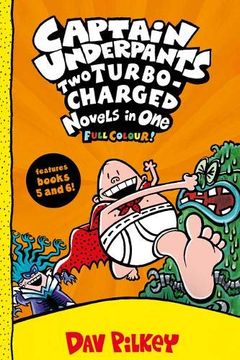 portada Captain Underpants: Two Turbo-Charged Novels in one (Full Colour! ) (in English)