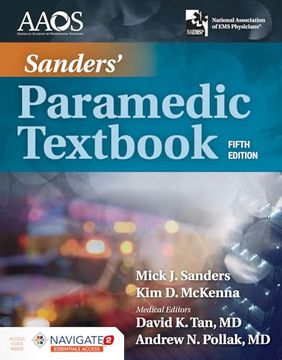 portada Sanders' Paramedic Textbook Includes Navigate 2 Essentials Access (en Inglés)