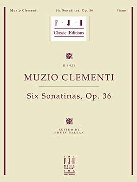 portada Muzio Clementi-Six Sonatinas op. 36 (Paperback) 