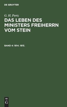 portada 1814. 1815. (German Edition) [Hardcover ] (en Alemán)