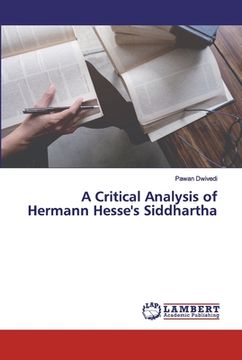 portada A Critical Analysis of Hermann Hesse's Siddhartha (en Inglés)