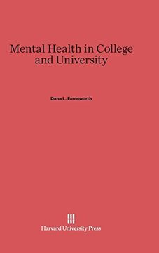 portada Mental Health in College and University (en Inglés)