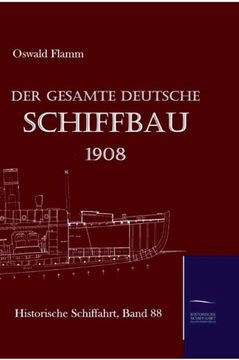 portada Der gesamte deutsche Schiffbau 1908