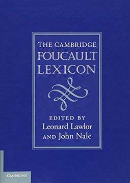 portada The Cambridge Foucault Lexicon (in English)