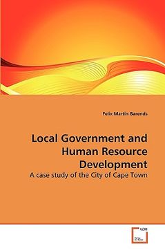 portada local government and human resource development (in English)