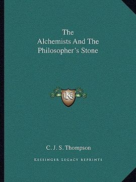 portada the alchemists and the philosopher's stone (en Inglés)