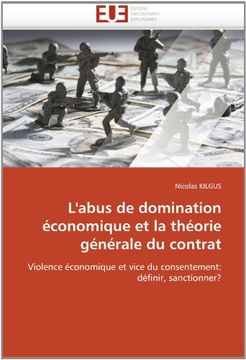 portada L'Abus de Domination Economique Et La Theorie Generale Du Contrat