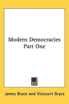 portada modern democracies part one (en Inglés)