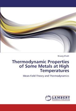 portada Thermodynamic Properties of Some Metals at High Temperatures: Mean-Field Theory and Thermodynamics