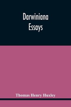 portada Darwiniana: Essays (en Inglés)