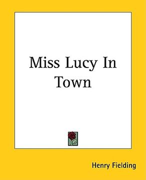 portada miss lucy in town (en Inglés)