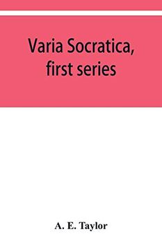 portada Varia Socratica; First Series (en Inglés)