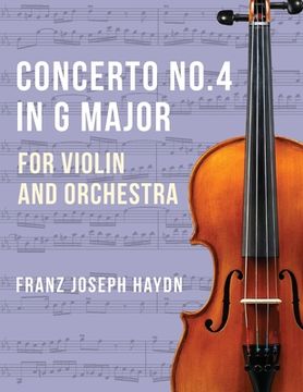 portada Haydn Franz Joseph Concerto No2 in G Major Hob VIIa: 4 Violin and Piano by Ferdinand Kuchler Peters (en Inglés)