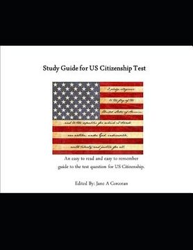 portada Study Guide: United States States Citizenship Test (en Inglés)