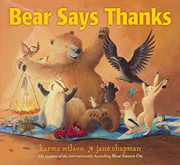 portada Bear Says Thanks (The Bear Books) 