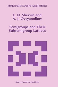 portada semigroups and their subsemigroup lattices (in English)