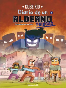 portada Minecraft. Diario de un Aldeano Pringao. Cómic 8: Listos Para la Batalla (in Spanish)