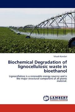 portada biochemical degradation of lignocellulosic waste in bioethanol (en Inglés)
