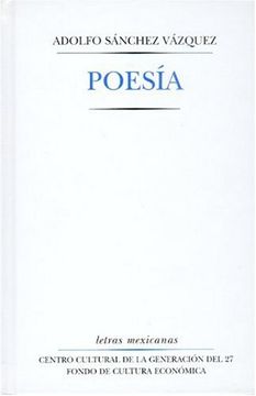 portada Poesia (Letras Mexicanas) (in Spanish)
