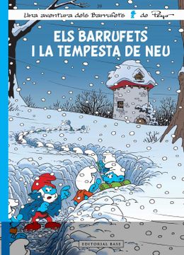 portada Els Barrufets 39. Els Barrufets i la Tempesta de neu (en Catalá)