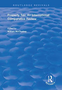 portada Property Tax: An International Comparative Review (en Inglés)