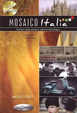 portada Mosaico Italia: Libro + cd Audio (in Italian)