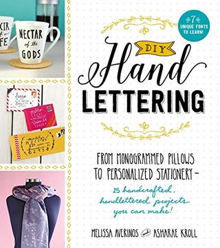 portada DIY Handlettering: From Monogrammed Pillows to Personalized Stationery--25 Handcrafted, Handlettered Projects You Can Make! (en Inglés)