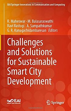 portada Challenges and Solutions for Sustainable Smart City Development (Eai (en Inglés)