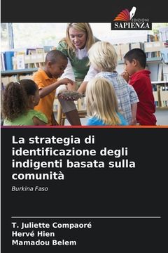 portada La strategia di identificazione degli indigenti basata sulla comunità (en Italiano)